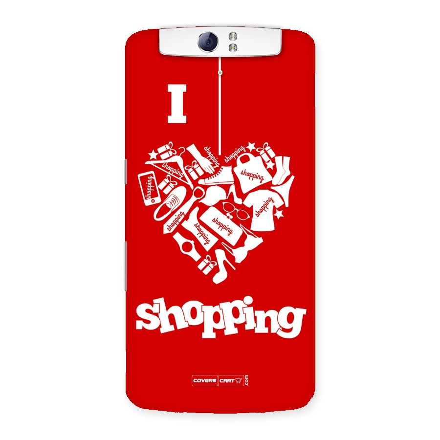 I Love Shopping Back Case for Oppo N1