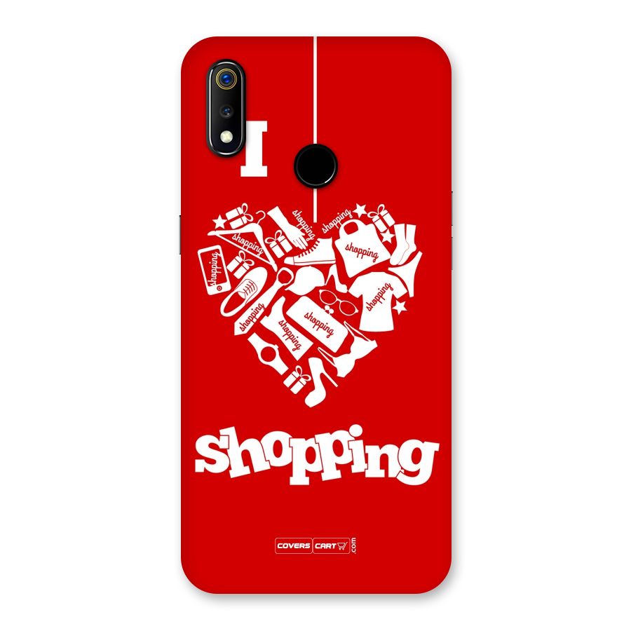I Love Shopping Back Case for Realme 3
