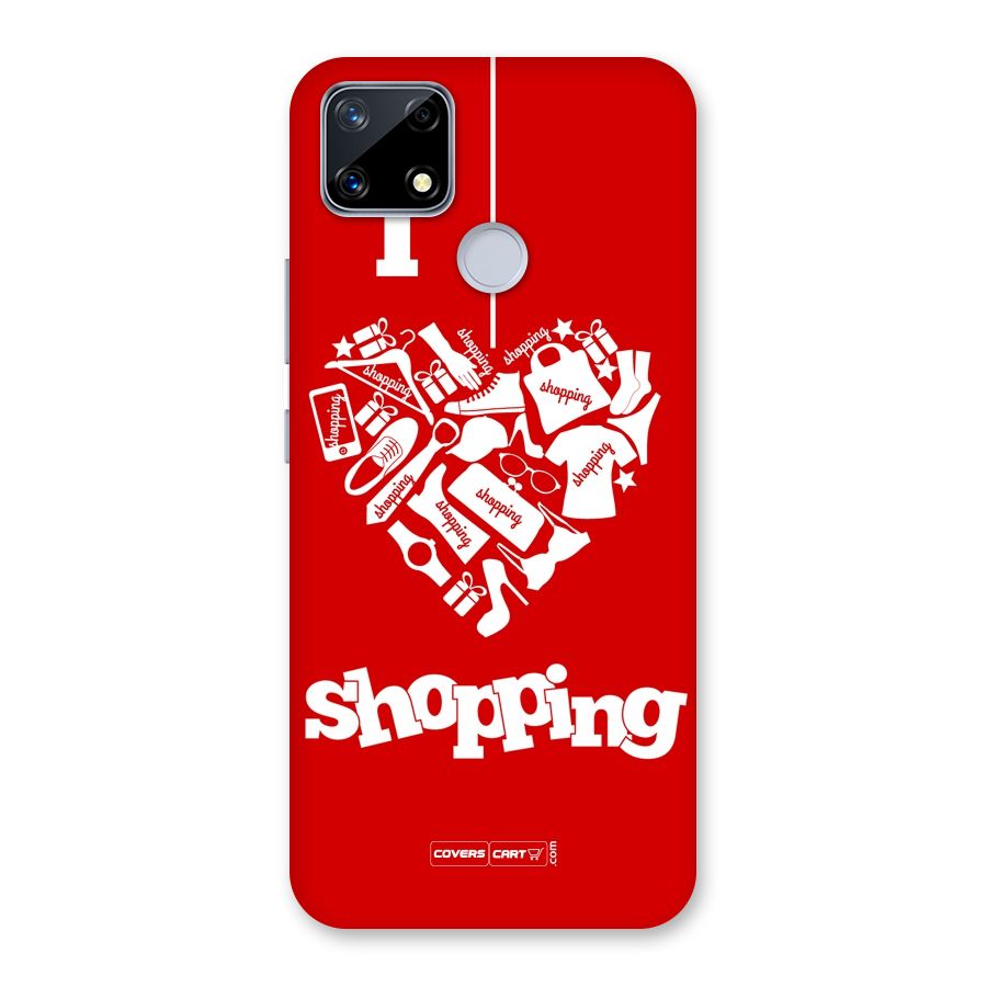 I Love Shopping Back Case for Realme Narzo 20