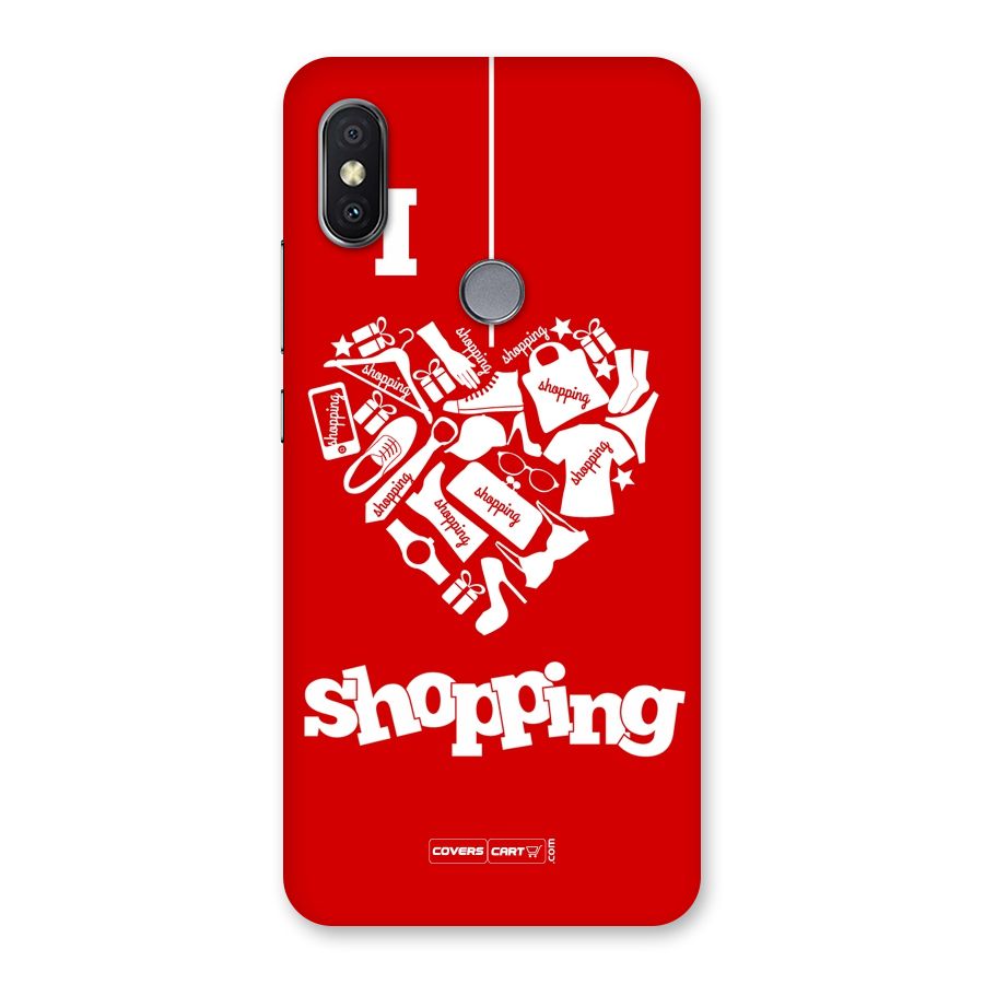 I Love Shopping Back Case for Redmi Y2