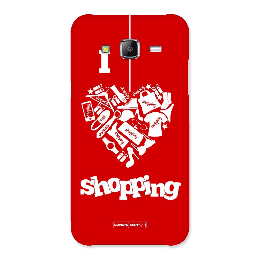 I Love Shopping Back Case for Samsung Galaxy J5