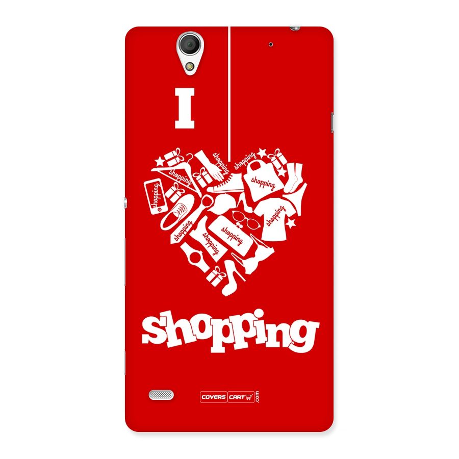 I Love Shopping Back Case for Sony Xperia C4