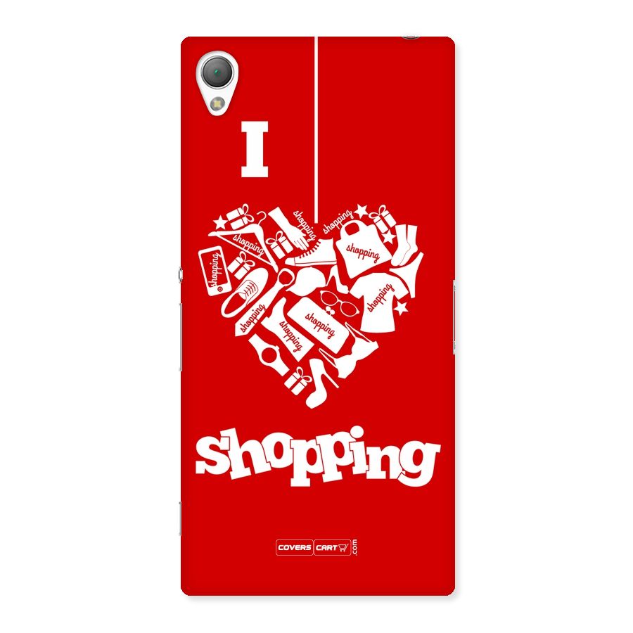 I Love Shopping Back Case for Sony Xperia Z3