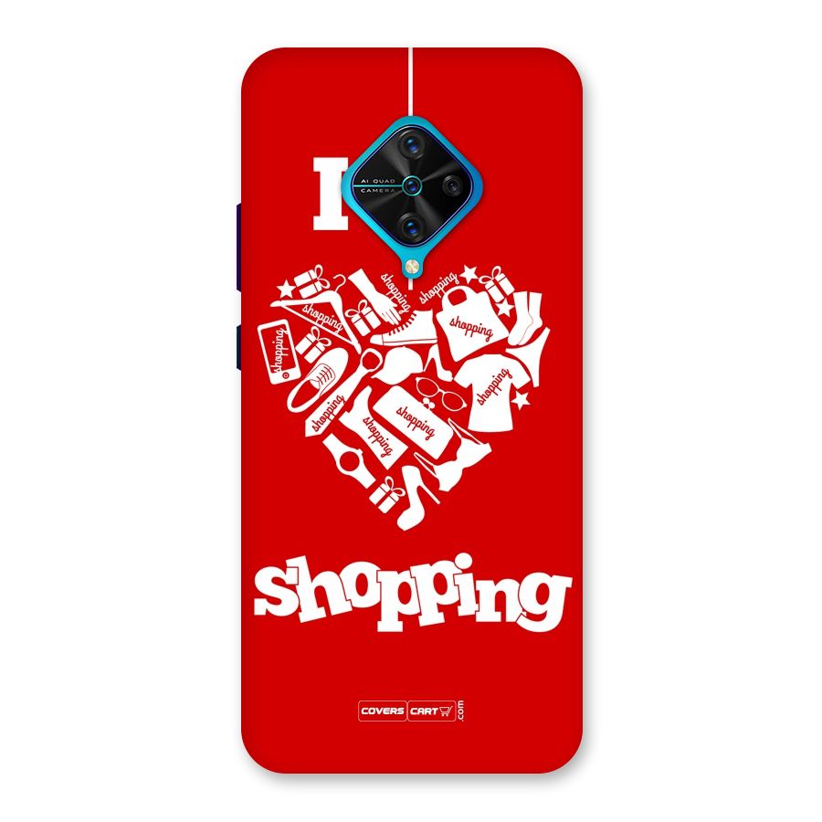 I Love Shopping Back Case for Vivo S1 Pro