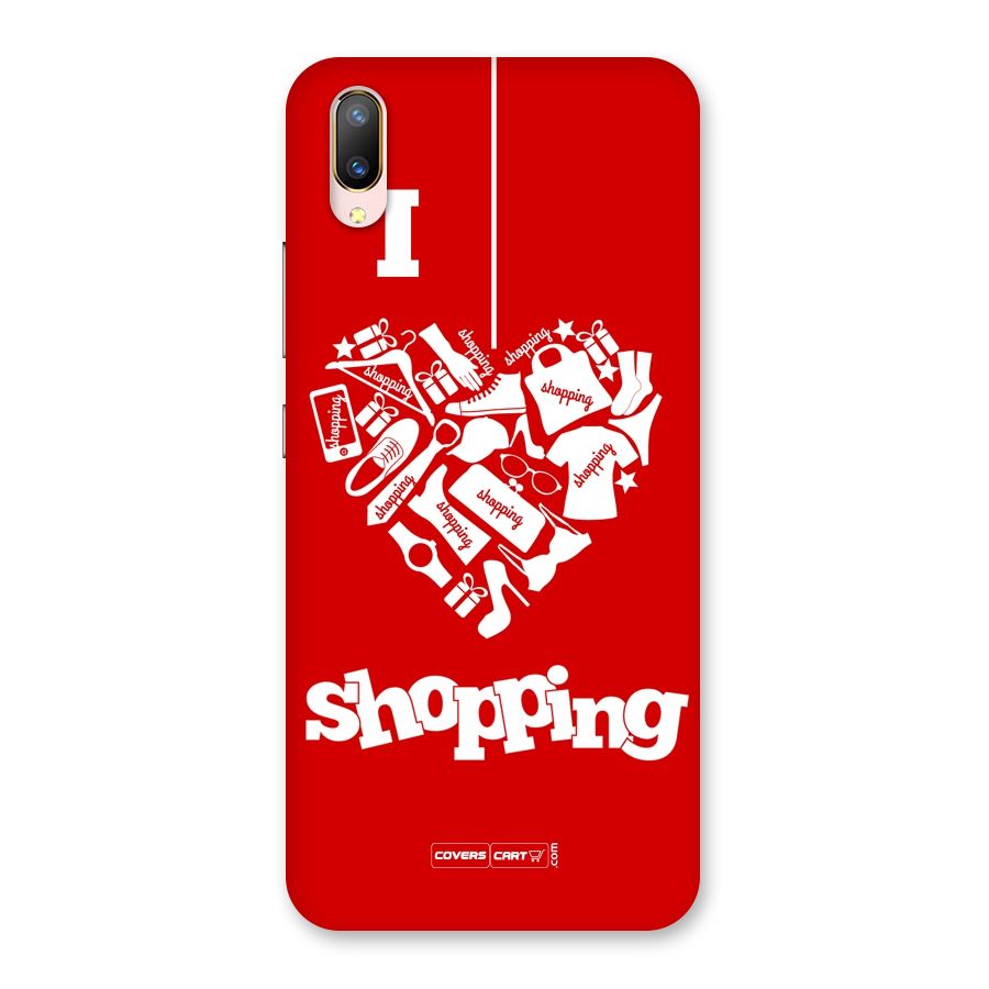 I Love Shopping Back Case for Vivo V11 Pro