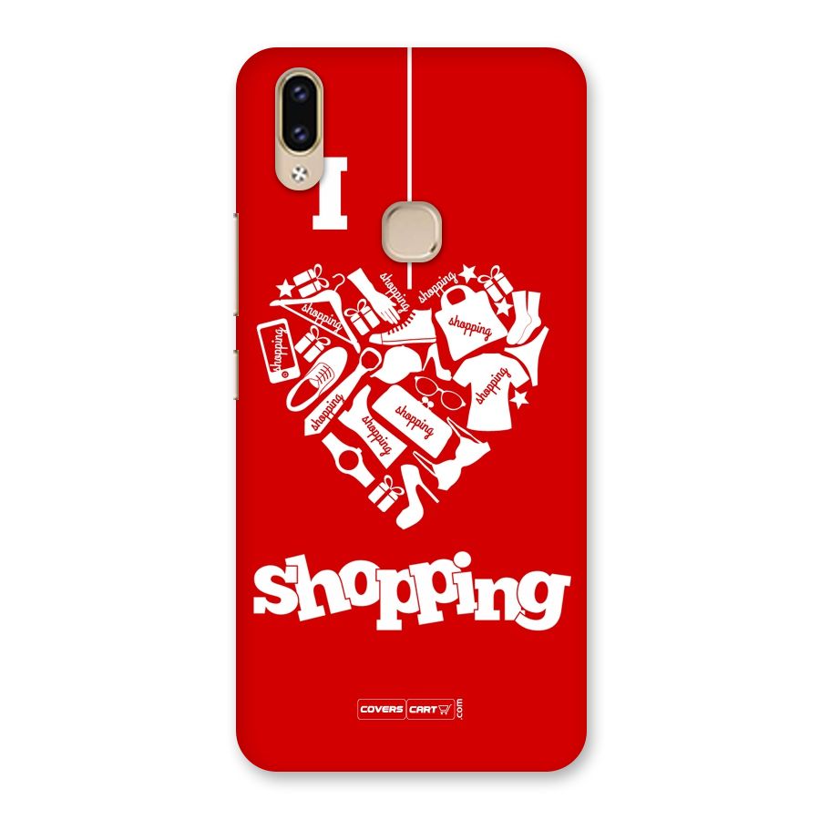 I Love Shopping Back Case for Vivo V9 Youth