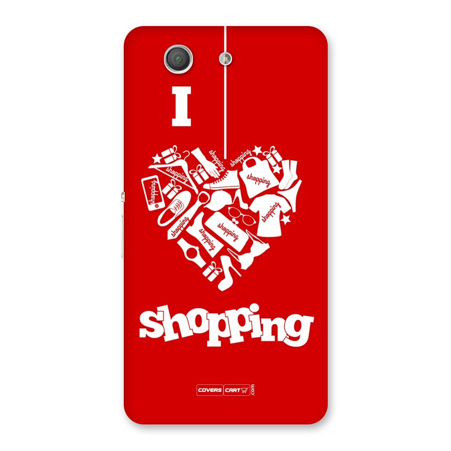 I Love Shopping Back Case for Xperia Z3 Compact