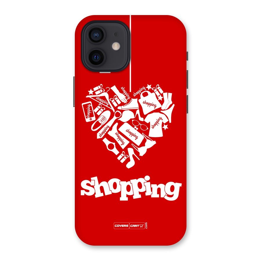 I Love Shopping Back Case for iPhone 12