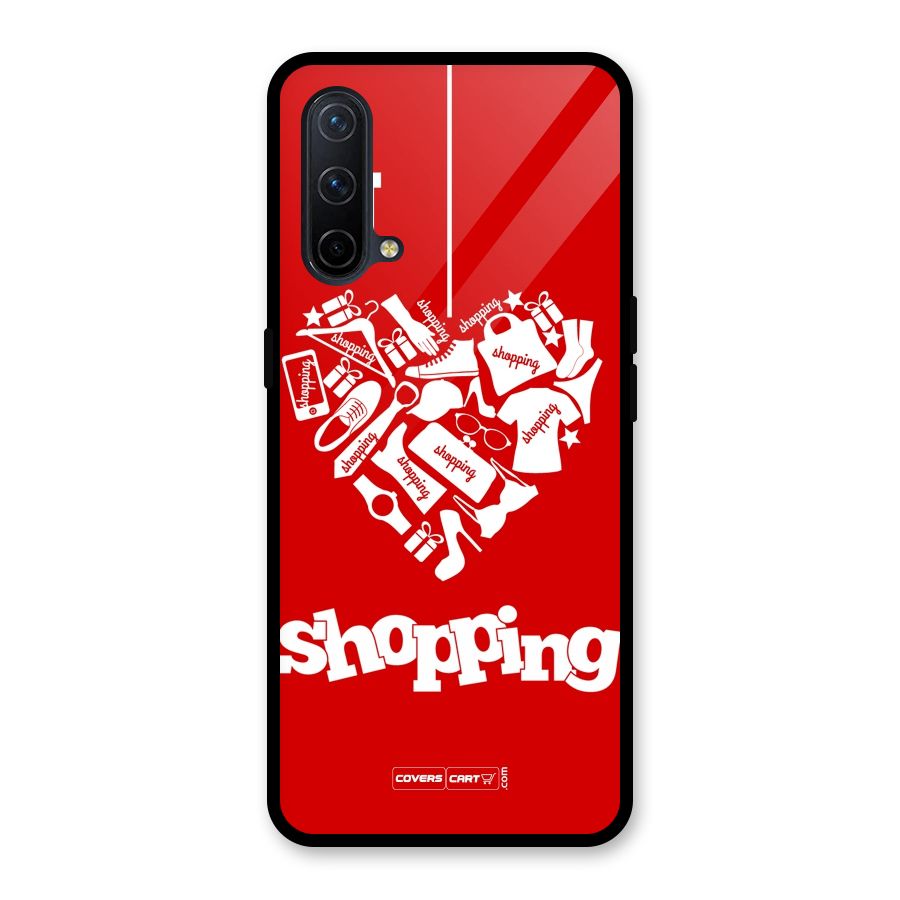 I Love Shopping Glass Back Case for OnePlus Nord CE 5G