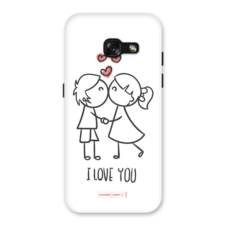 I Love You Back Case for Galaxy A3 (2017)