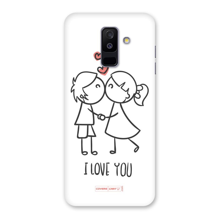 I Love You Back Case for Galaxy A6 Plus