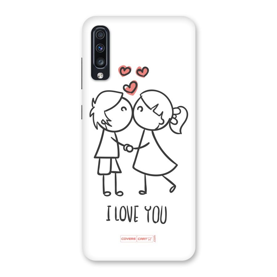 I Love You Back Case for Galaxy A70
