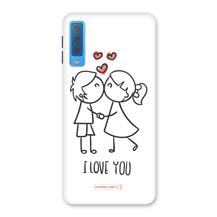 I Love You Back Case for Galaxy A7 (2018)