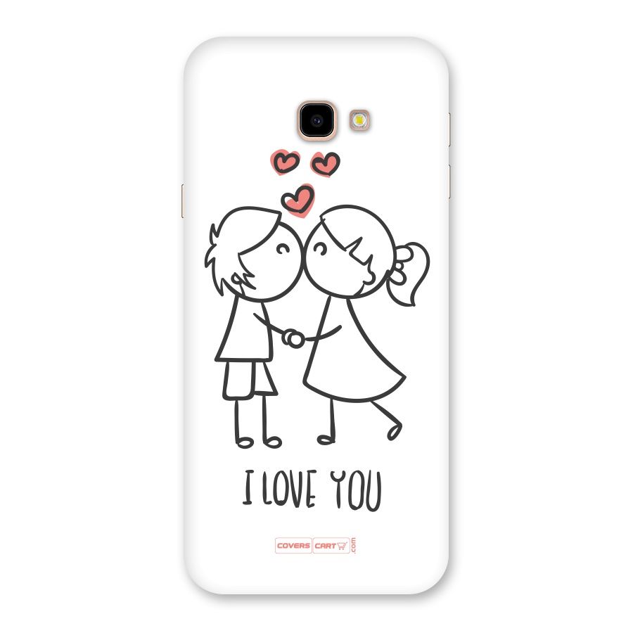 I Love You Back Case for Galaxy J4 Plus