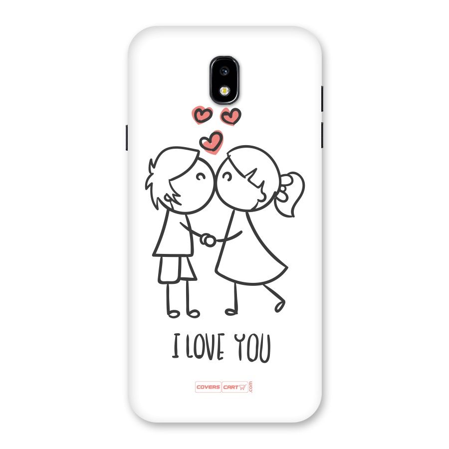 I Love You Back Case for Galaxy J7 Pro