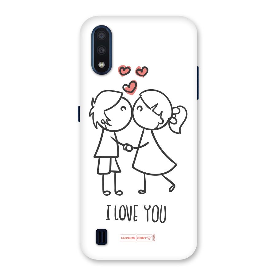 I Love You Back Case for Galaxy M01