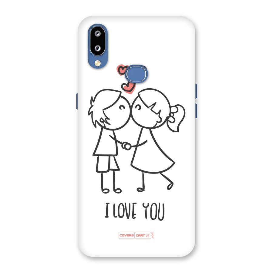 I Love You Back Case for Galaxy M01s