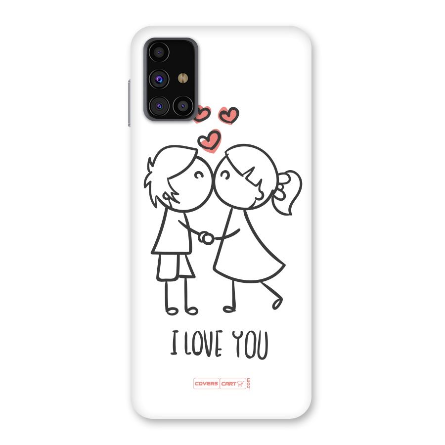 I Love You Back Case for Galaxy M31s