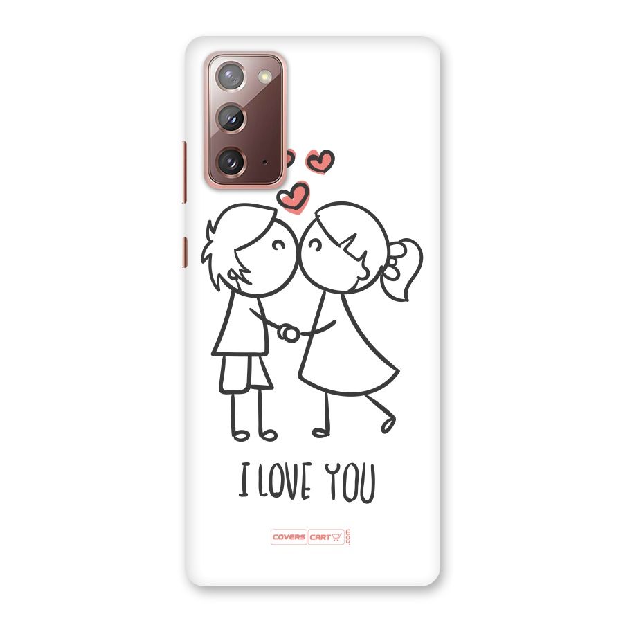 I Love You Back Case for Galaxy Note 20