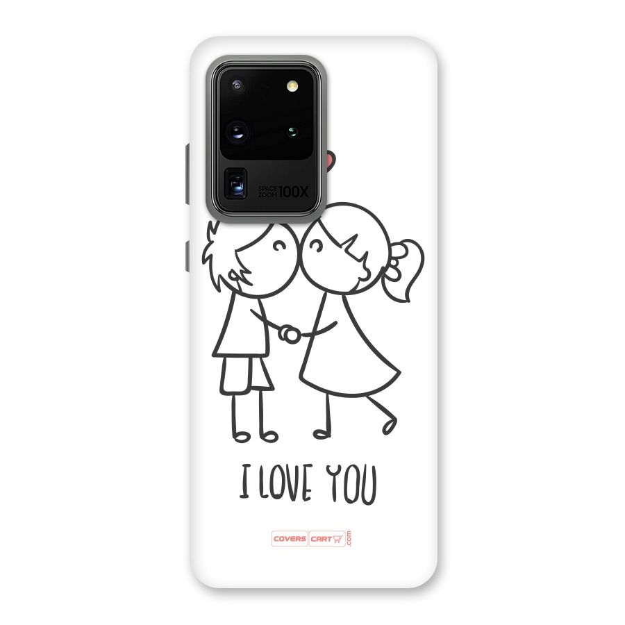 I Love You Back Case for Galaxy S20 Ultra