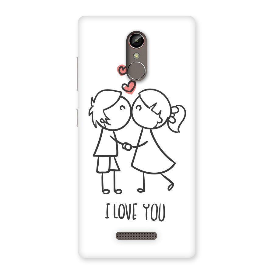 I Love You Back Case for Gionee S6s