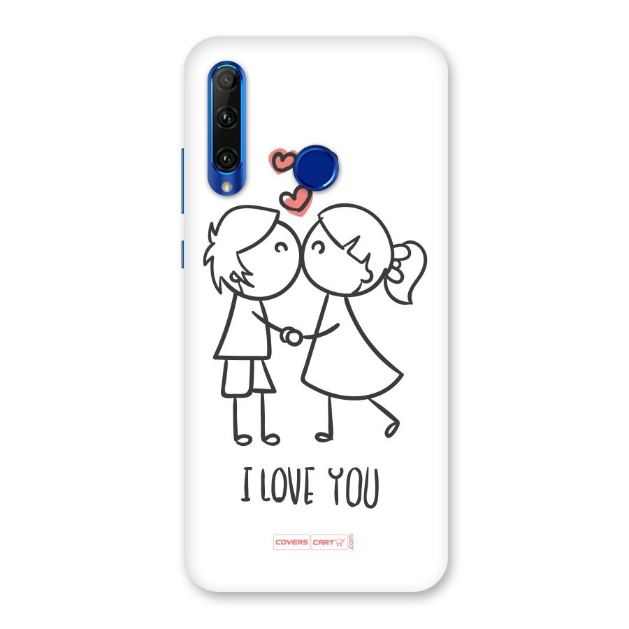 I Love You Back Case for Honor 20i