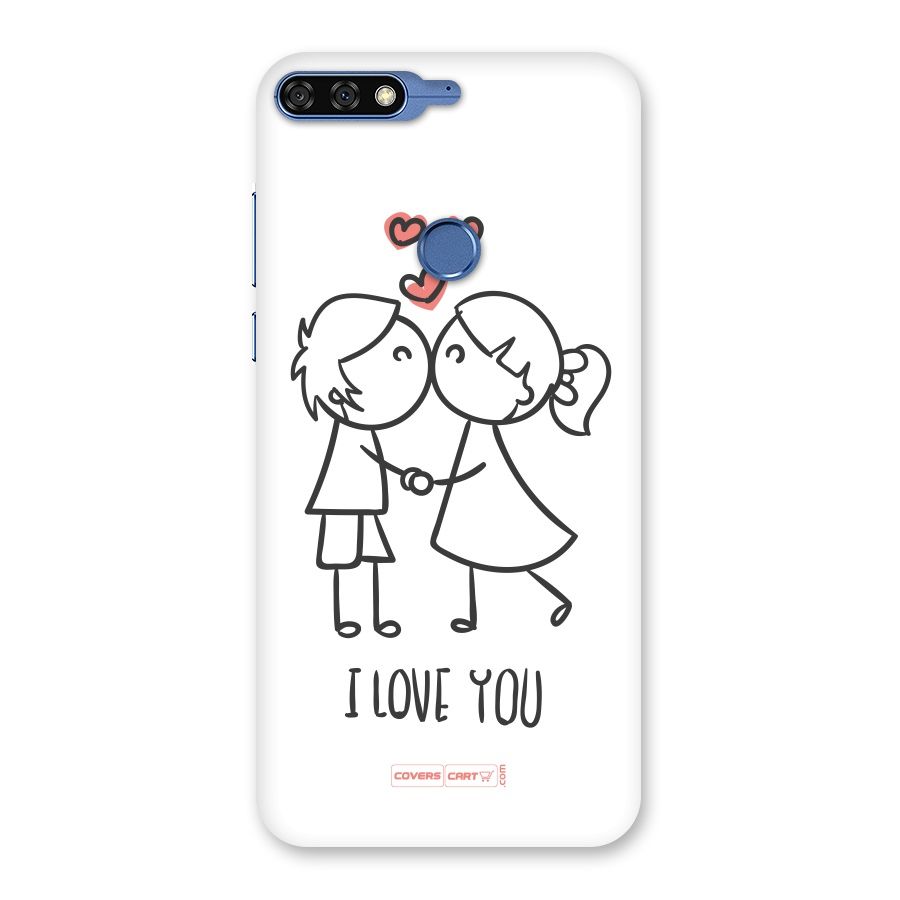 I Love You Back Case for Honor 7C