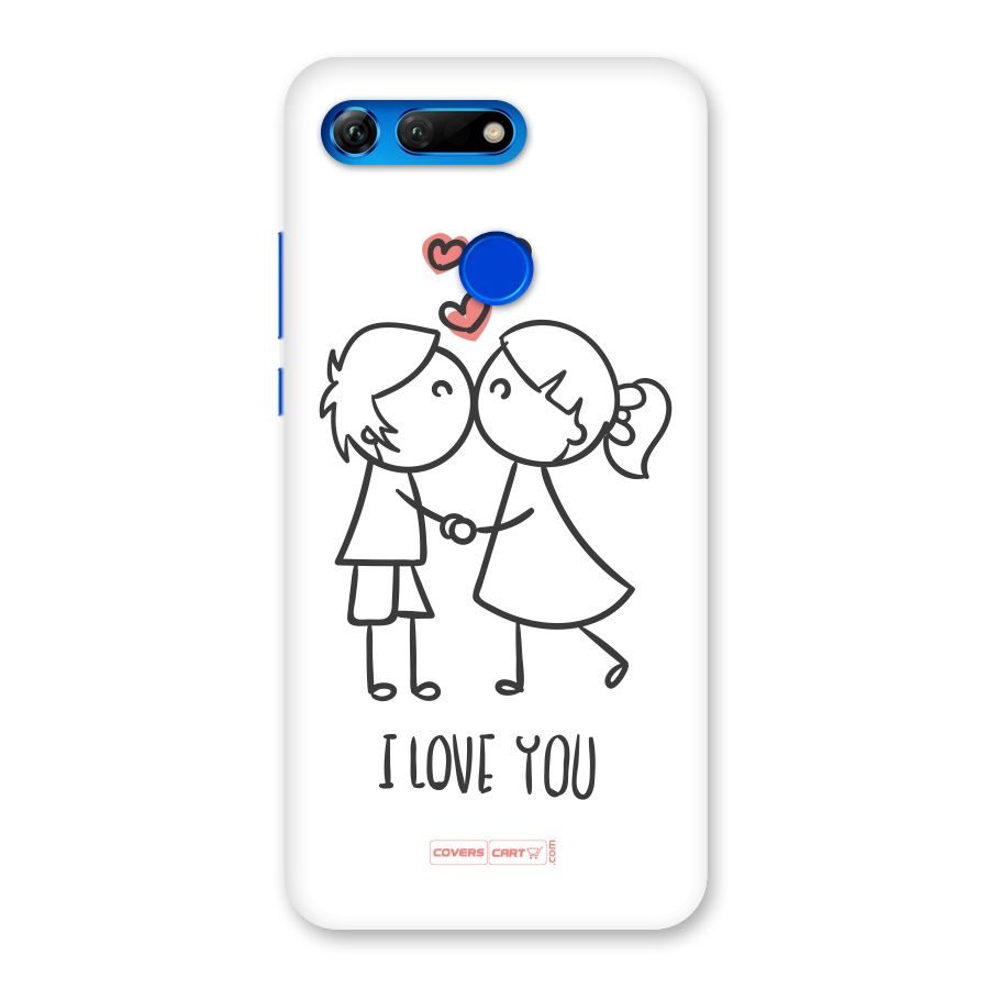 I Love You Back Case for Honor View 20