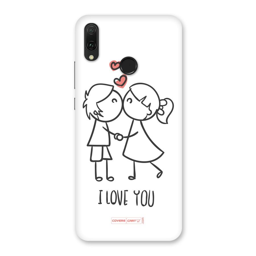I Love You Back Case for Huawei Y9 (2019)