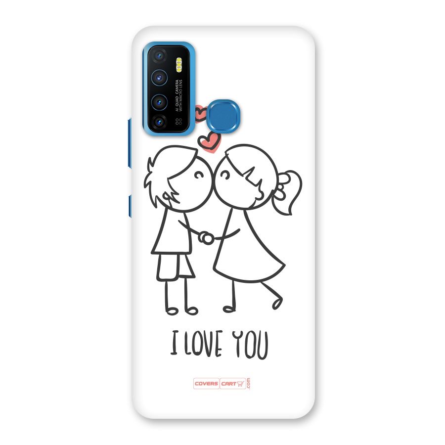 I Love You Back Case for Infinix Hot 9