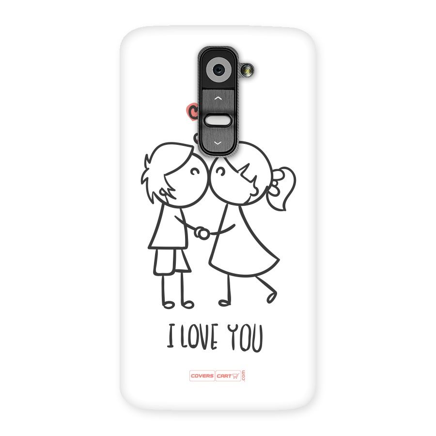 I Love You Back Case for LG G2