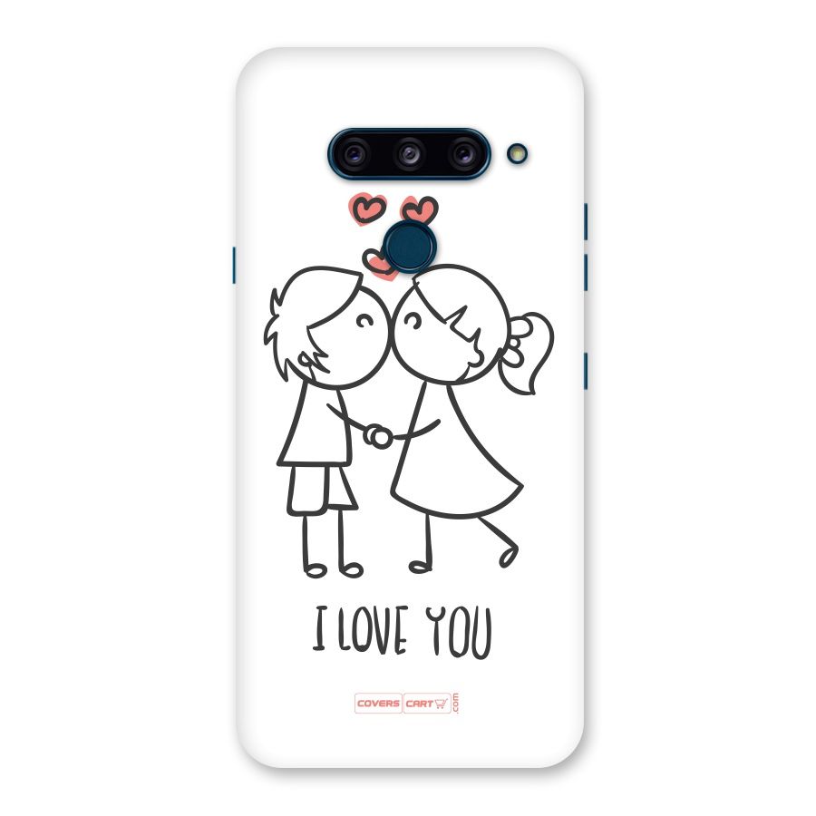 I Love You Back Case for LG  V40 ThinQ