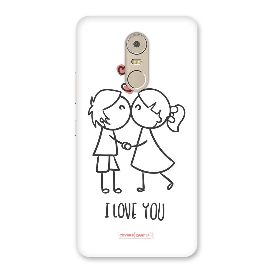 I Love You Back Case for Lenovo K6 Note