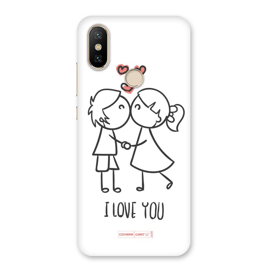 I Love You Back Case for Mi A2