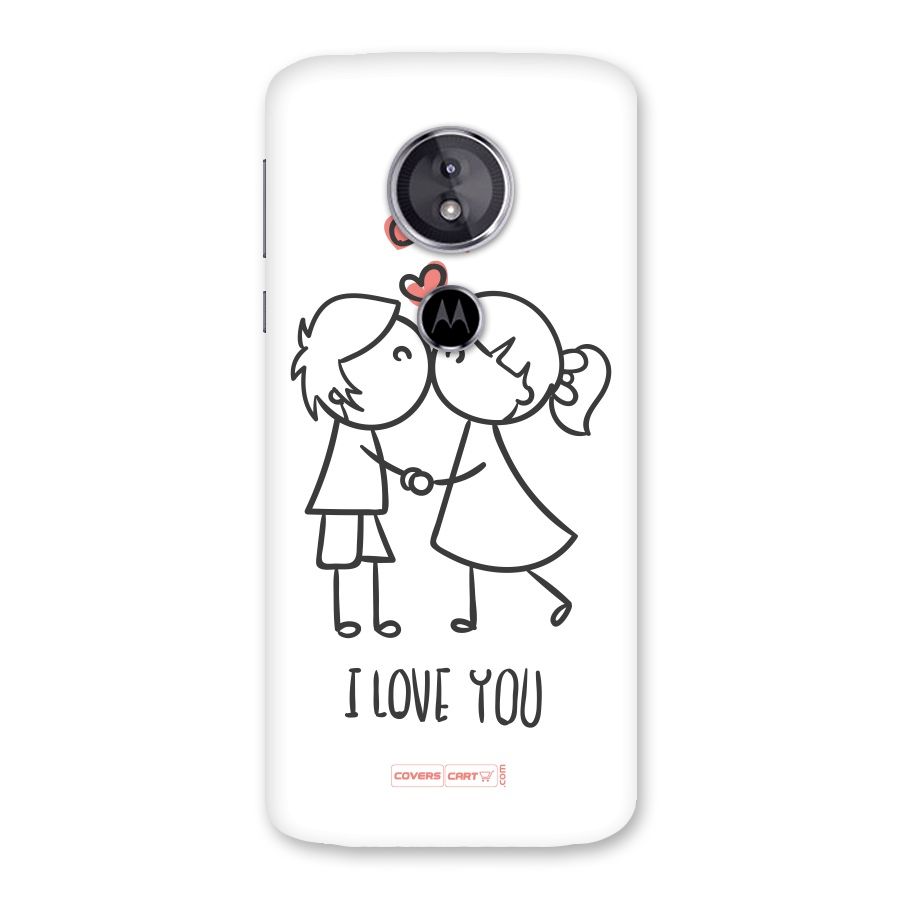 I Love You Back Case for Moto E5