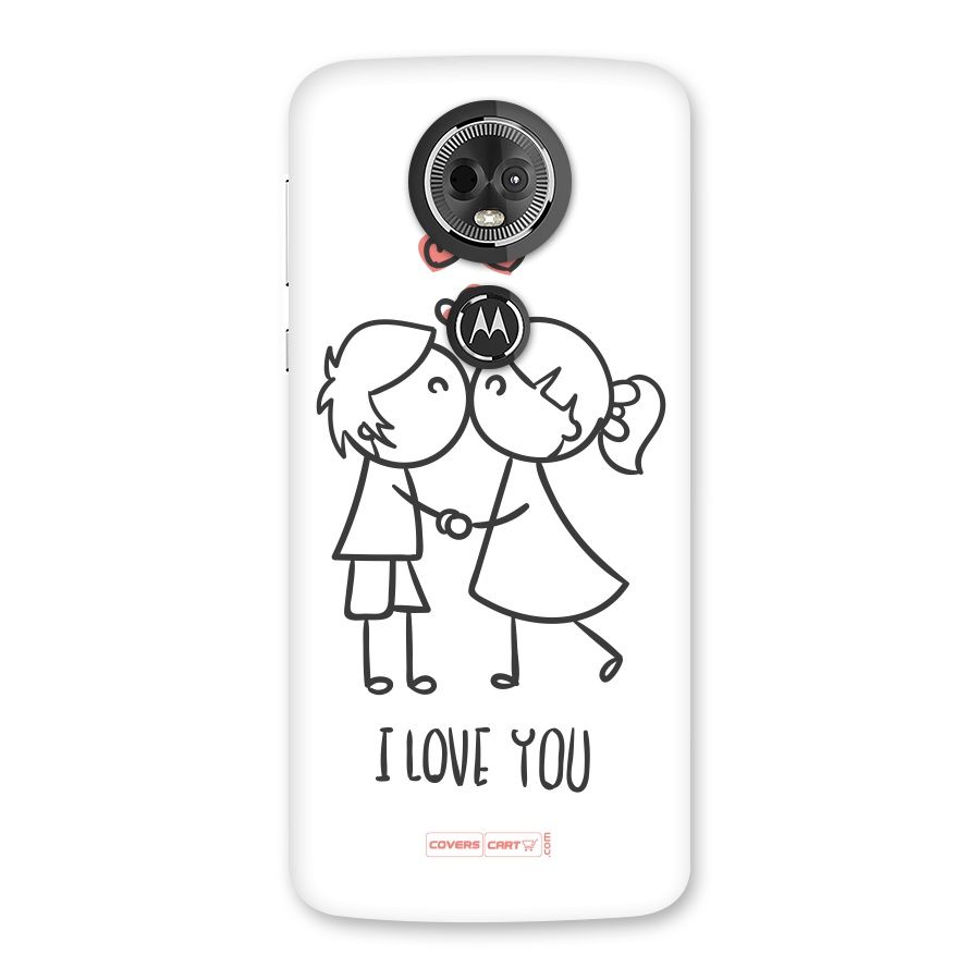 I Love You Back Case for Moto E5 Plus