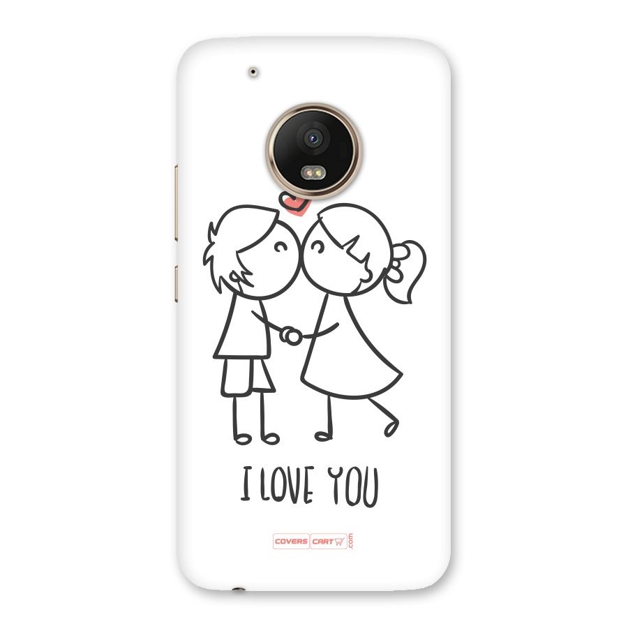 I Love You Back Case for Moto G5 Plus
