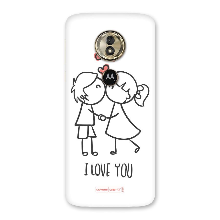 I Love You Back Case for Moto G6 Play
