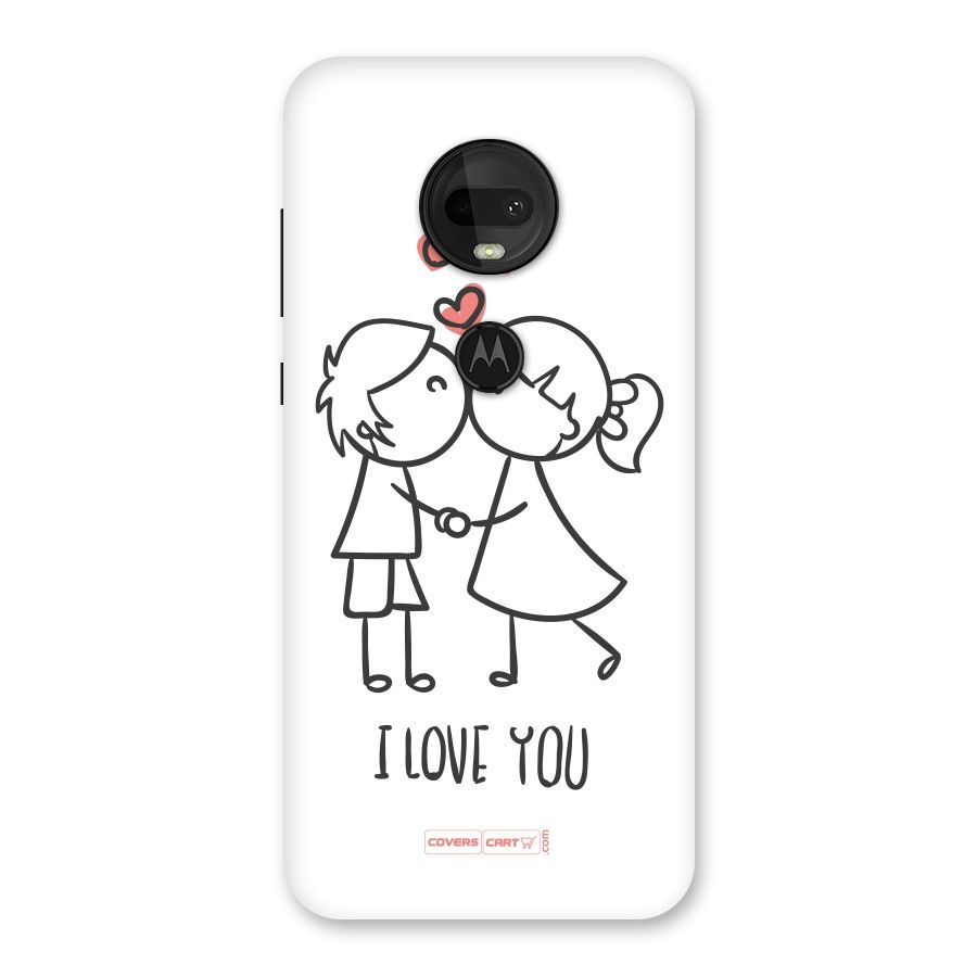 I Love You Back Case for Moto G7