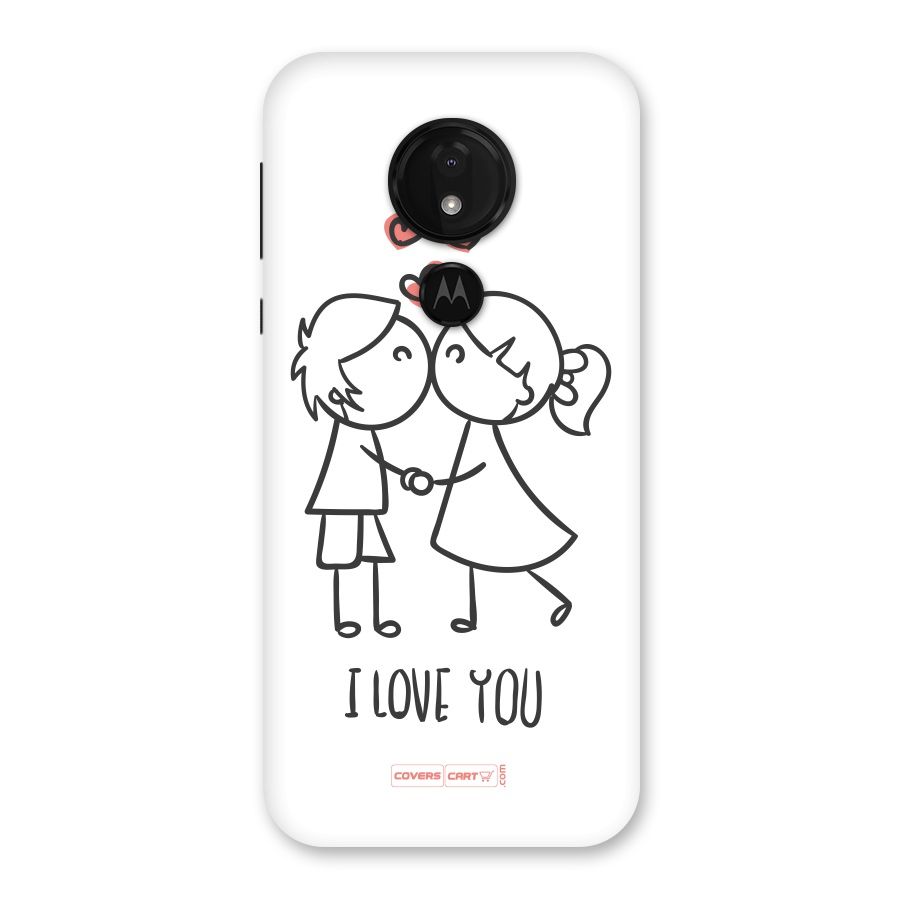 I Love You Back Case for Moto G7 Power