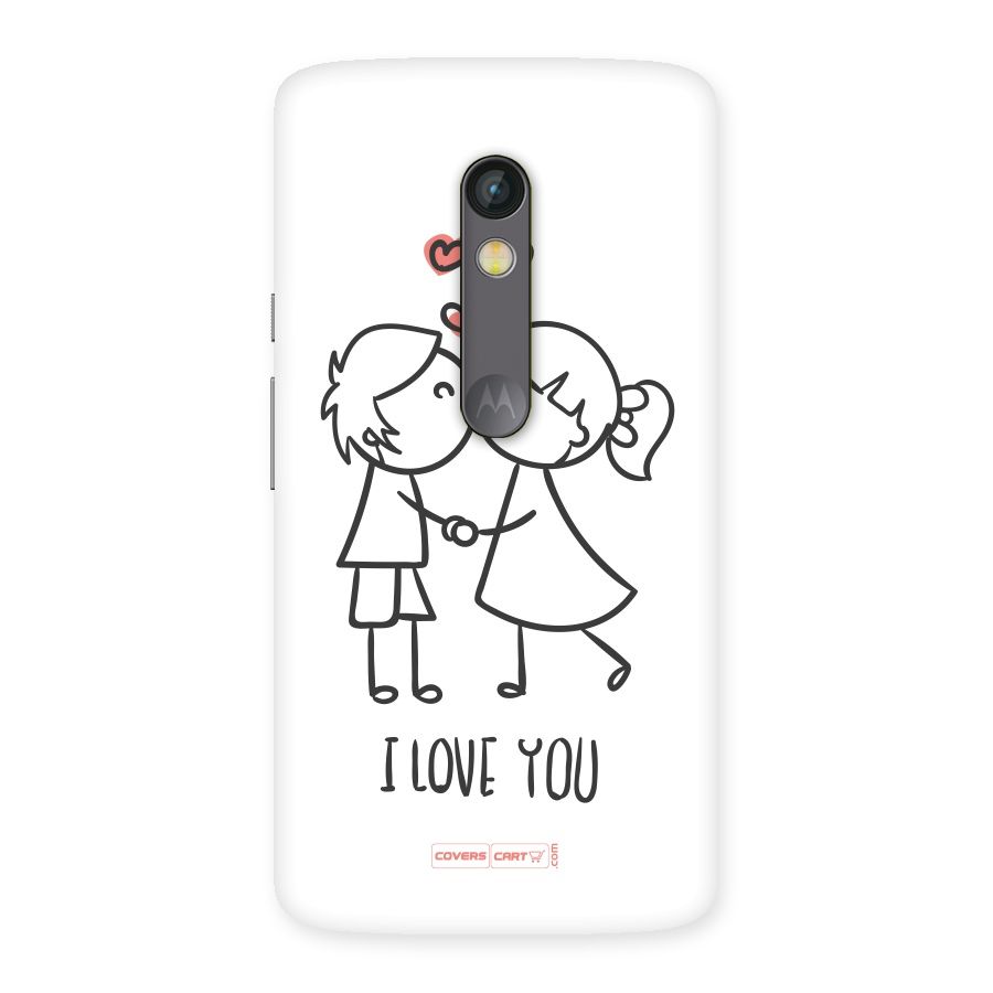 I Love You Back Case for Moto X Play