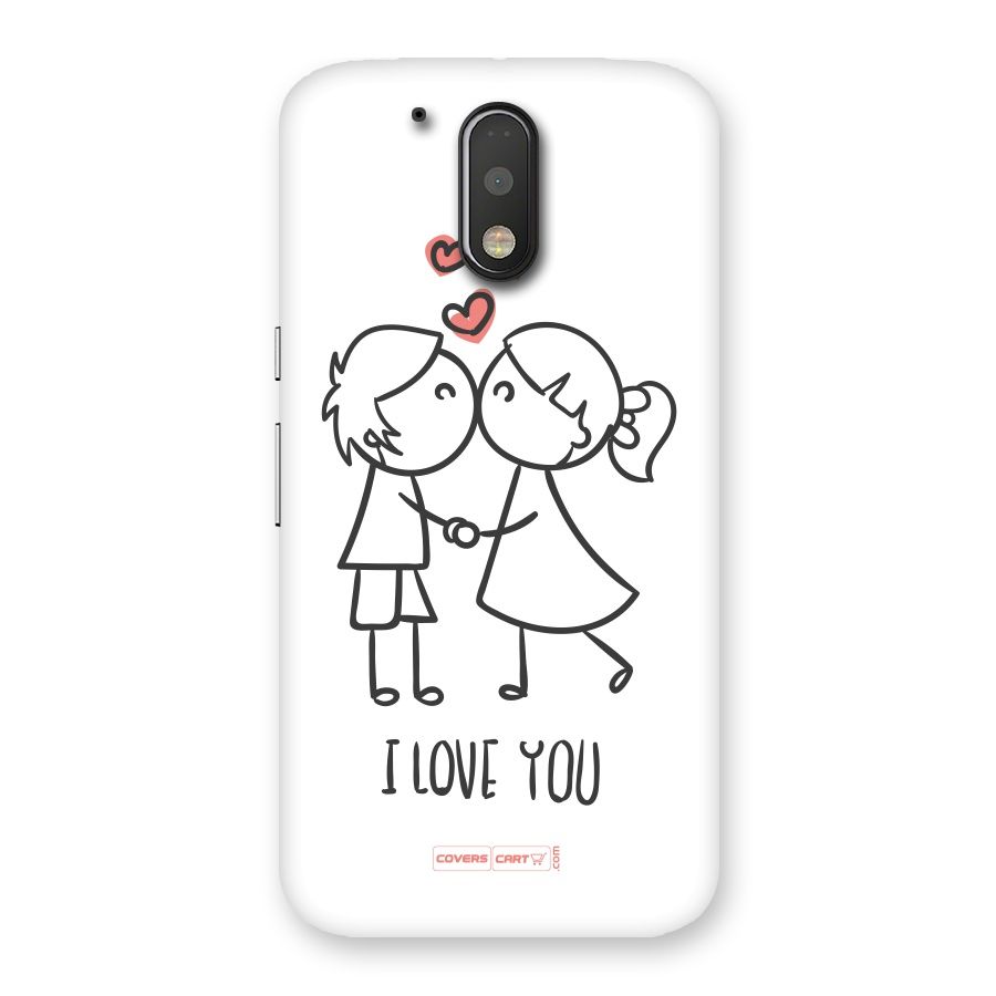 I Love You Back Case for Motorola Moto G4 Plus
