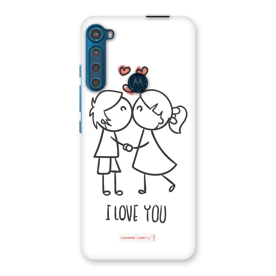 I Love You Back Case for Motorola One Fusion Plus