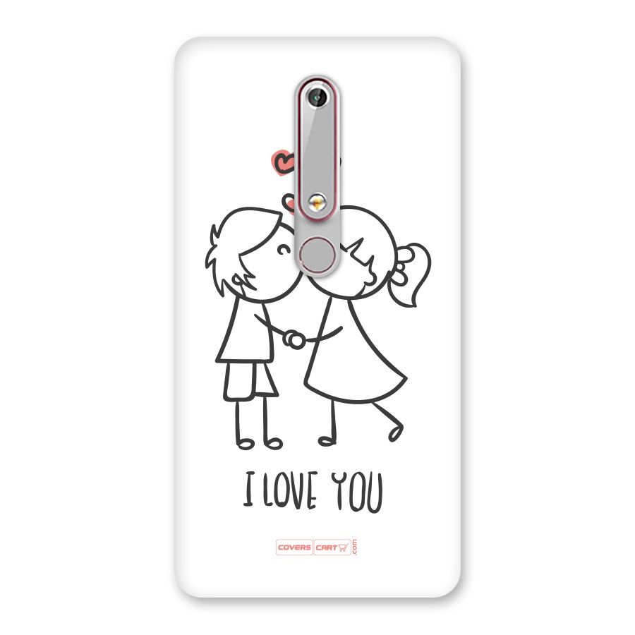 I Love You Back Case for Nokia 6.1