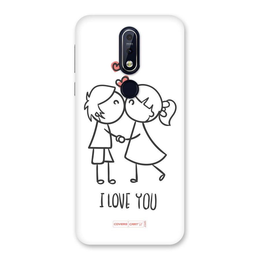 I Love You Back Case for Nokia 7.1