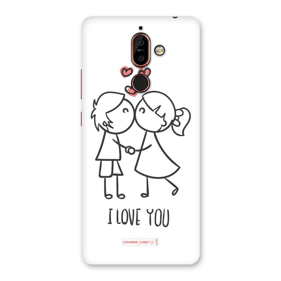 I Love You Back Case for Nokia 7 Plus