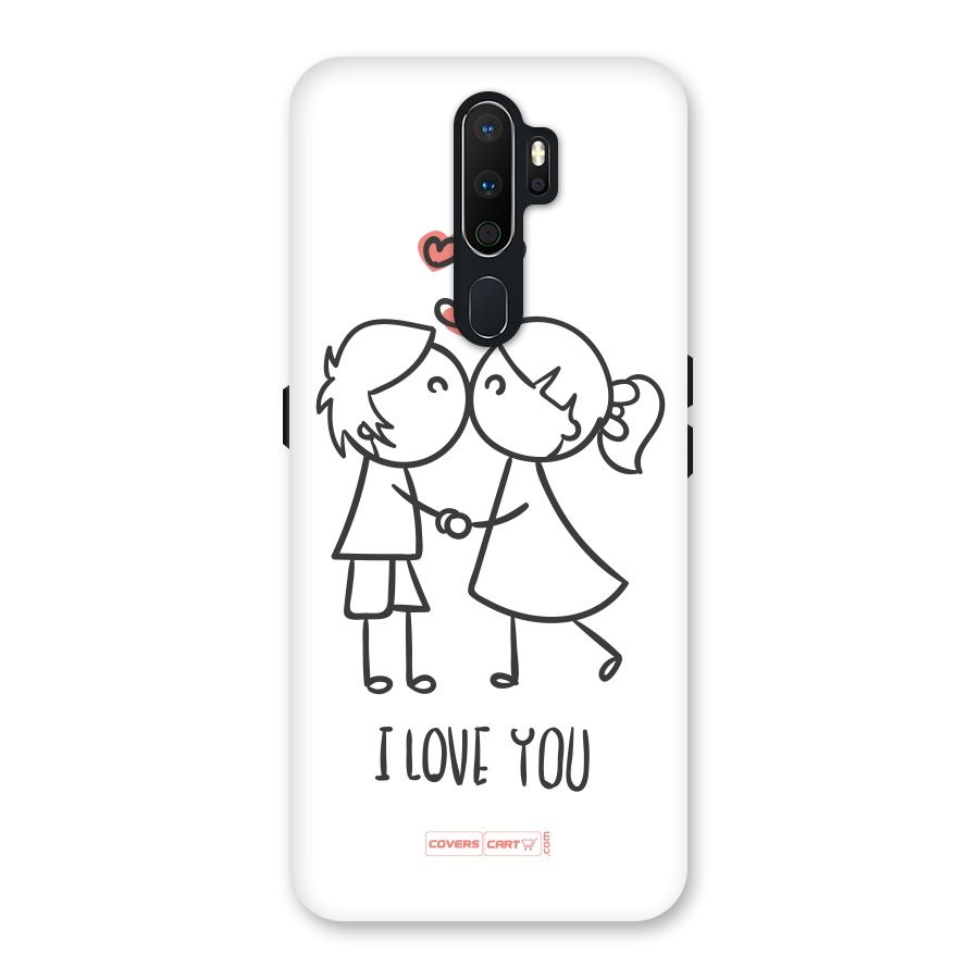 I Love You Back Case for Oppo A5 (2020)