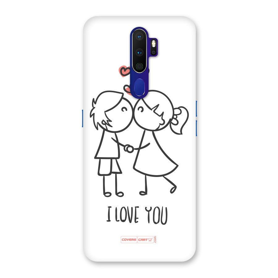 I Love You Back Case for Oppo A9 (2020)