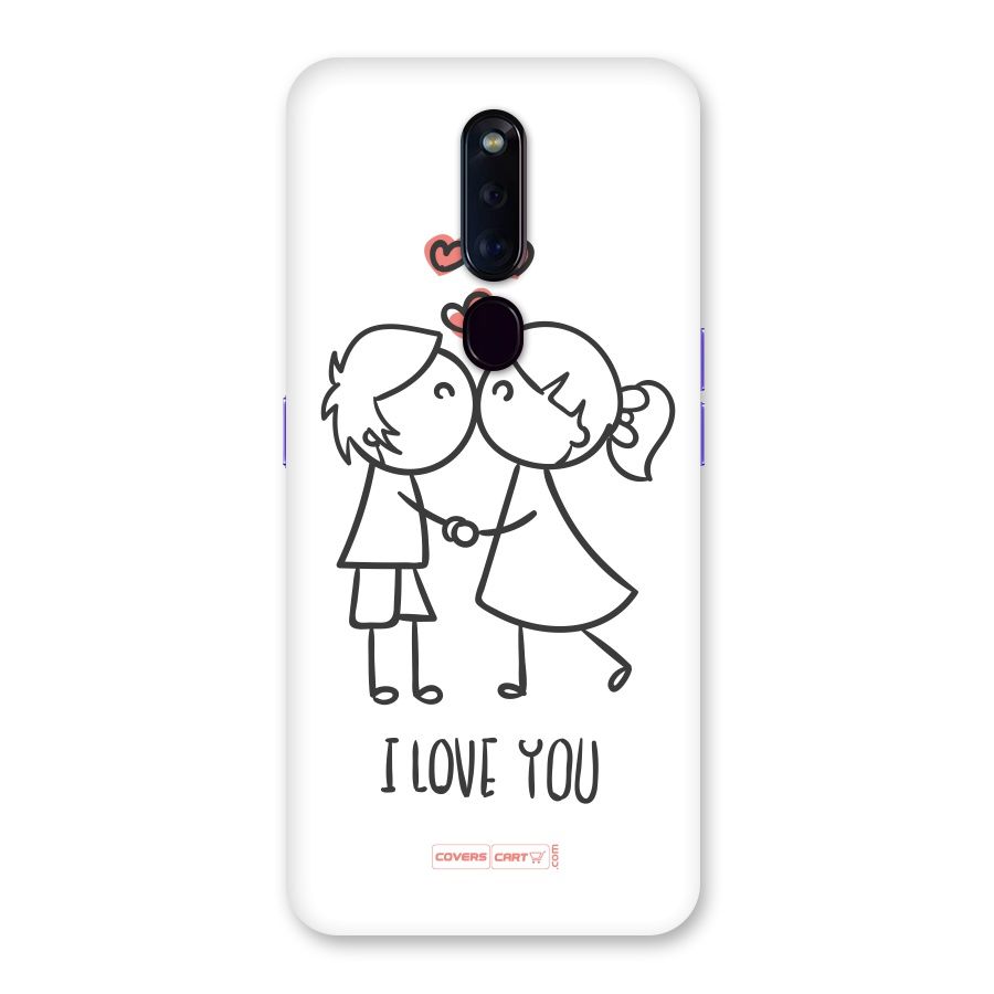 I Love You Back Case for Oppo F11 Pro