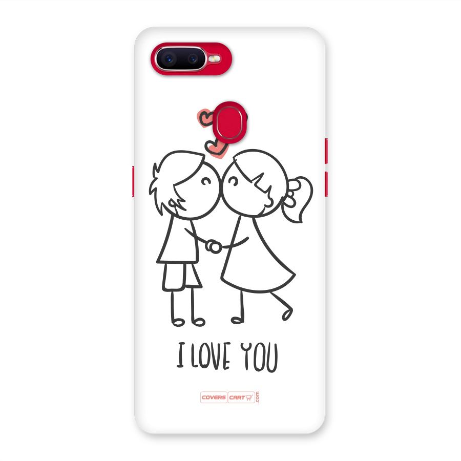 I Love You Back Case for Oppo F9 Pro